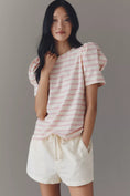 Load image into Gallery viewer, English Factory Puff-Sleeve Striped Top
