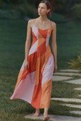 Load image into Gallery viewer, Celandine Sleeveless Drop-Waist Midi Dress
