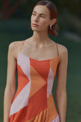 Load image into Gallery viewer, Celandine Sleeveless Drop-Waist Midi Dress
