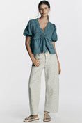 Load image into Gallery viewer, By Anthropologie Sleeveless V-Neck Babydoll Top
