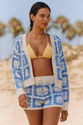 Load image into Gallery viewer, Celandine Jacquard Cardigan Sweater
