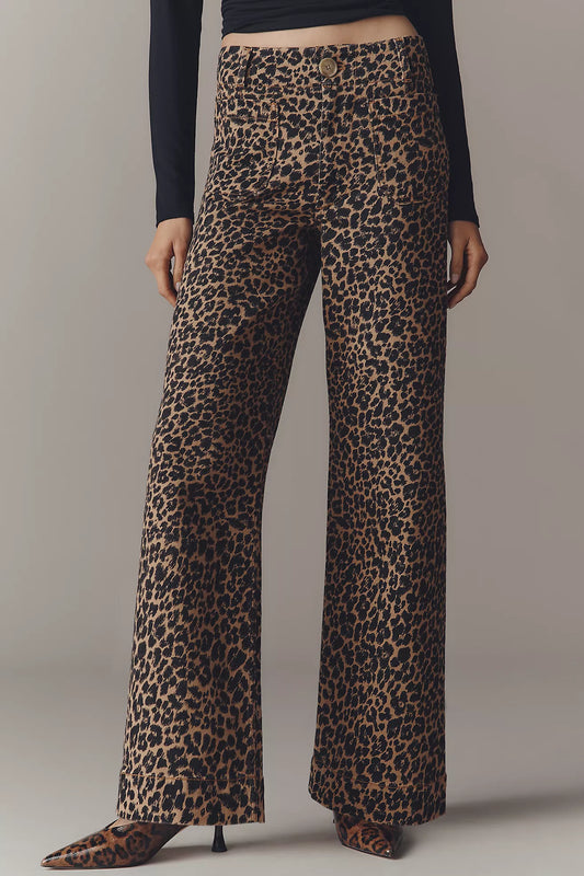 The Colette Full-Length Wide-Leg Jeans by Maeve