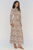 Load image into Gallery viewer, By Anthropologie Long-Sleeve Maxi Slip Dress

