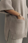Load image into Gallery viewer, Pilcro Oversized Short-Sleeve Sweater Tunic
