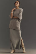 Load image into Gallery viewer, Pilcro Oversized Short-Sleeve Sweater Tunic
