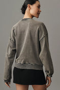 Load image into Gallery viewer, Pilcro Embellished Graphic Sweatshirt
