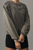 Load image into Gallery viewer, Pilcro Embellished Graphic Sweatshirt
