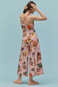 Load image into Gallery viewer, Maeve High-Rise Printed Crop Wide-Leg Pants
