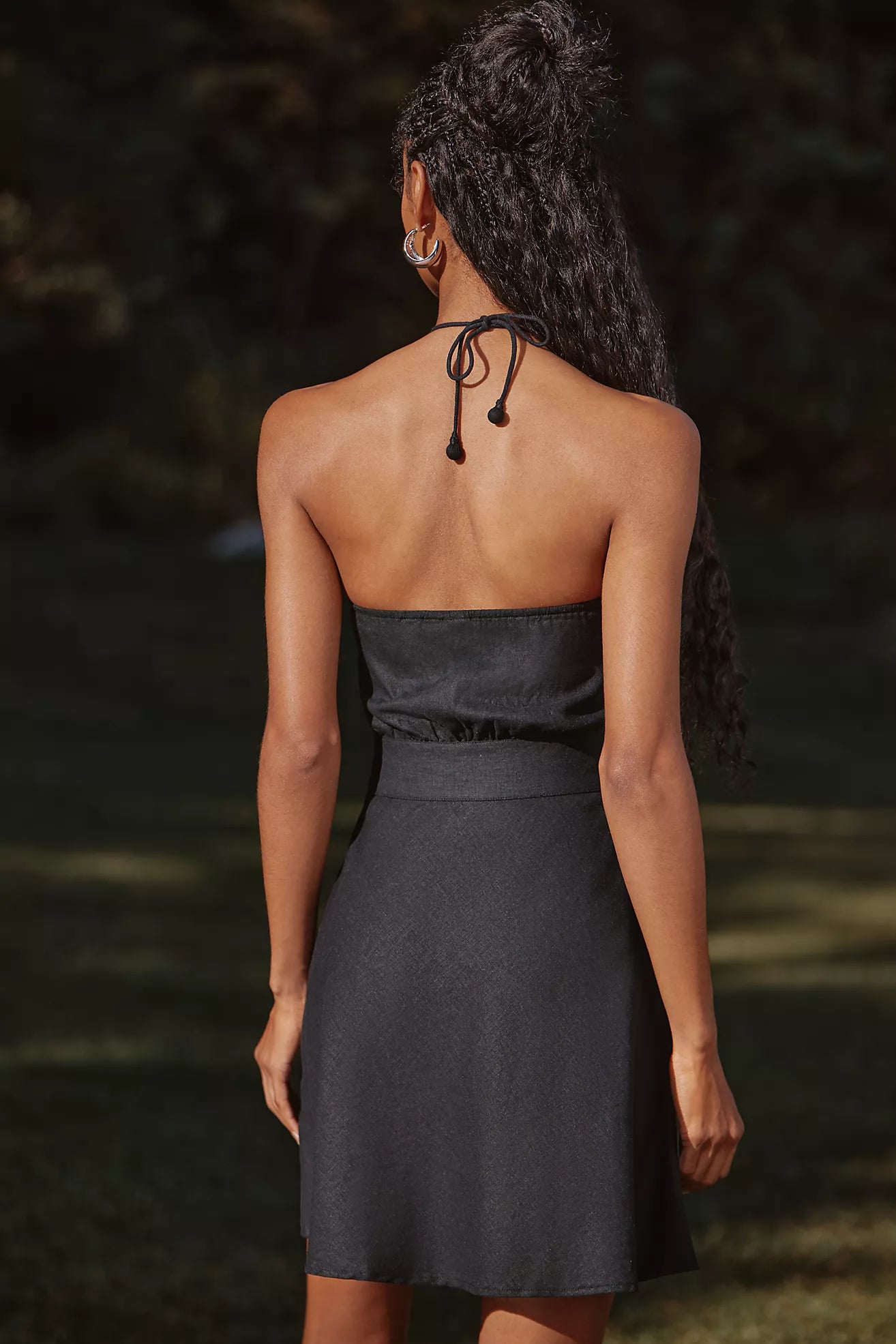Farm Rio x Anthropologie Linen Blend Cover-Up Dress