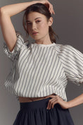 Load image into Gallery viewer, Maeve Short-Sleeve Crew-Neck Top
