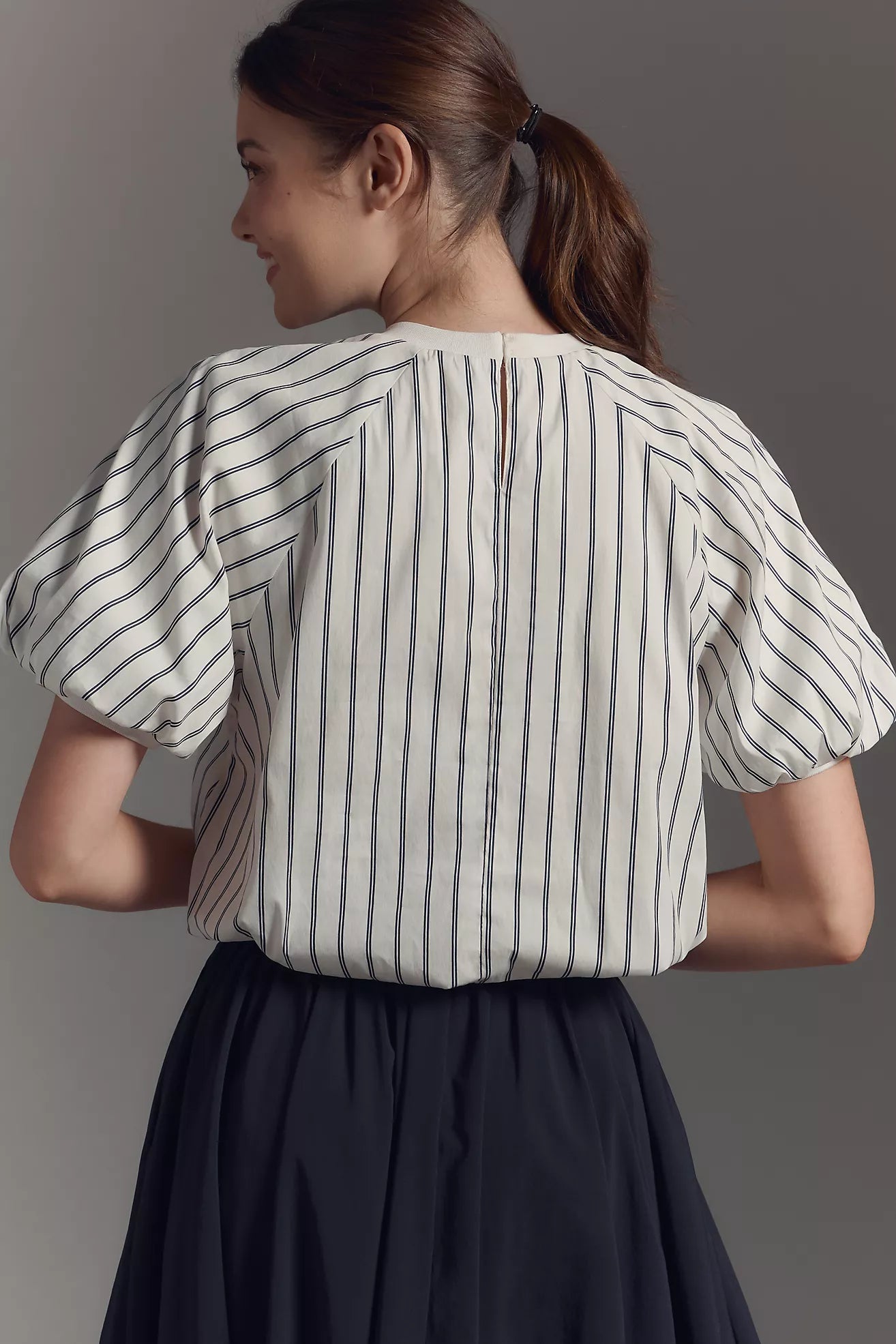 Maeve Short-Sleeve Crew-Neck Top