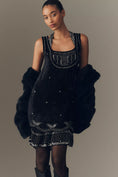 Load image into Gallery viewer, By Anthropologie Plus Sleeveless Beaded Mini Dress
