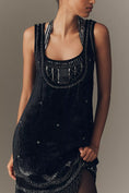 Load image into Gallery viewer, By Anthropologie Plus Sleeveless Beaded Mini Dress

