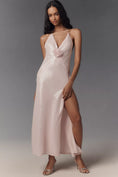 Load image into Gallery viewer, Bardot Aradia Sequin Halter Slip Dress
