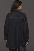 Load image into Gallery viewer, The Tillie Relaxed Denim Shacket by Pilcro
