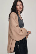 Load image into Gallery viewer, By Anthropologie Oversized Puff-Sleeve Cardigan
