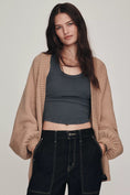 Load image into Gallery viewer, By Anthropologie Oversized Puff-Sleeve Cardigan
