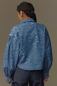 Load image into Gallery viewer, Avec Les Filles Heart Denim Shirt Jacket
