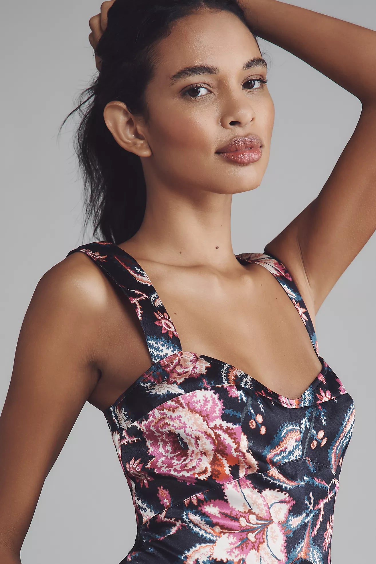 The Jocelyn Sleeveless Slip Midi Dress by Maeve
