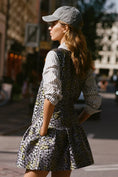 Load image into Gallery viewer, By Anthropologie Long-Sleeve Collared Twofer Flounce Mini Dress
