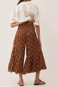 Load image into Gallery viewer, By Anthropologie Silky Block Print Wide-Leg Pants

