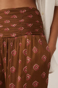 Load image into Gallery viewer, By Anthropologie Silky Block Print Wide-Leg Pants
