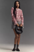 Load image into Gallery viewer, NVLT Fringed & Patterned Knit Lady Jacket

