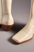 Load image into Gallery viewer, Square-Toe Ankle Boots
