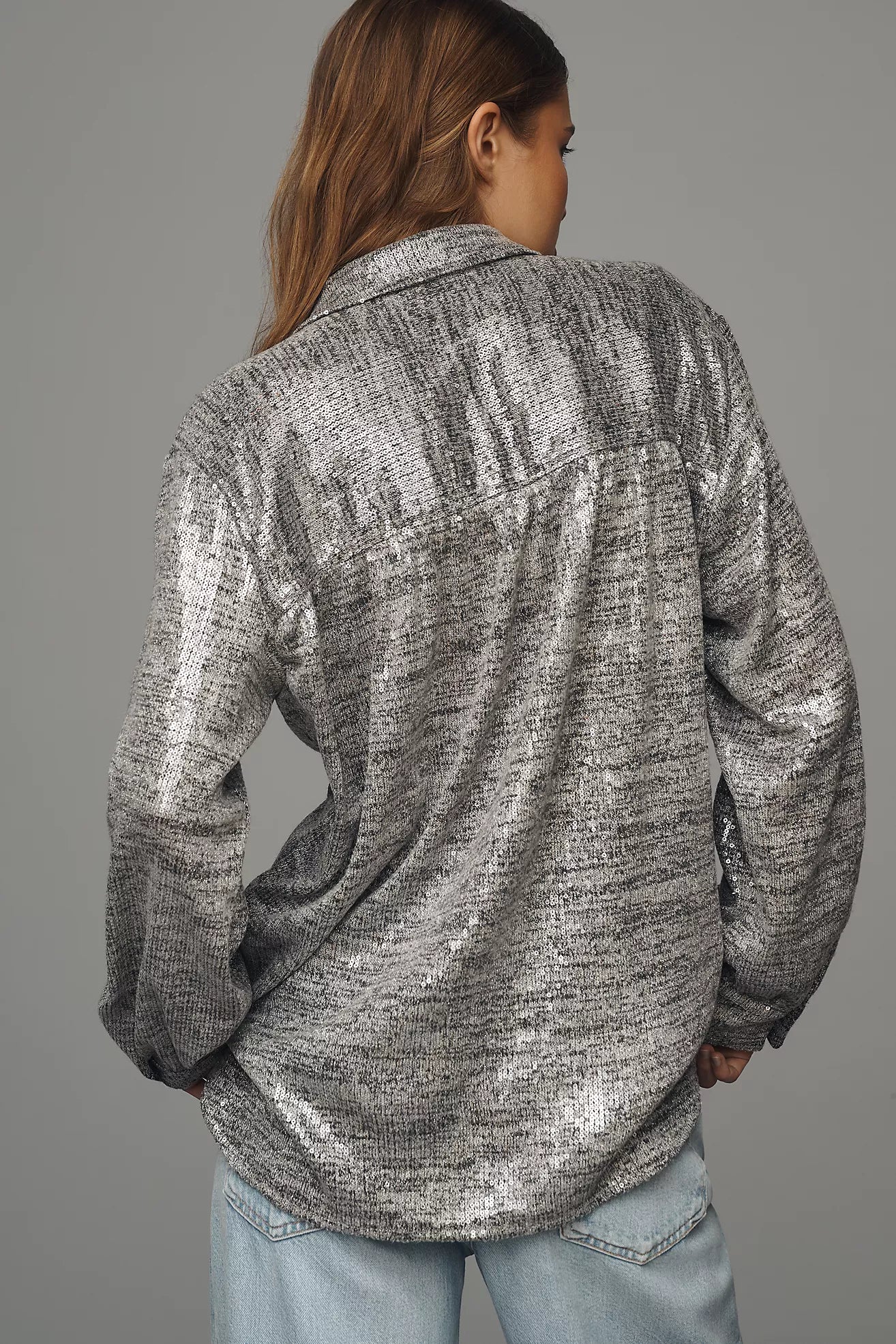 The Hadley Relaxed Buttondown Shirt by Pilcro: Shine Edition