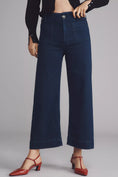 Load image into Gallery viewer, The Colette Crop High-Rise Wide-Leg Jeans by Maeve
