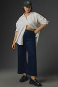 Load image into Gallery viewer, The Colette Crop High-Rise Wide-Leg Jeans by Maeve
