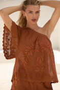 Load image into Gallery viewer, By Anthropologie One-Shoulder Lace Top
