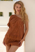Load image into Gallery viewer, By Anthropologie One-Shoulder Lace Top
