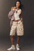 Load image into Gallery viewer, Pilcro Classic Bermuda Love Long Shorts
