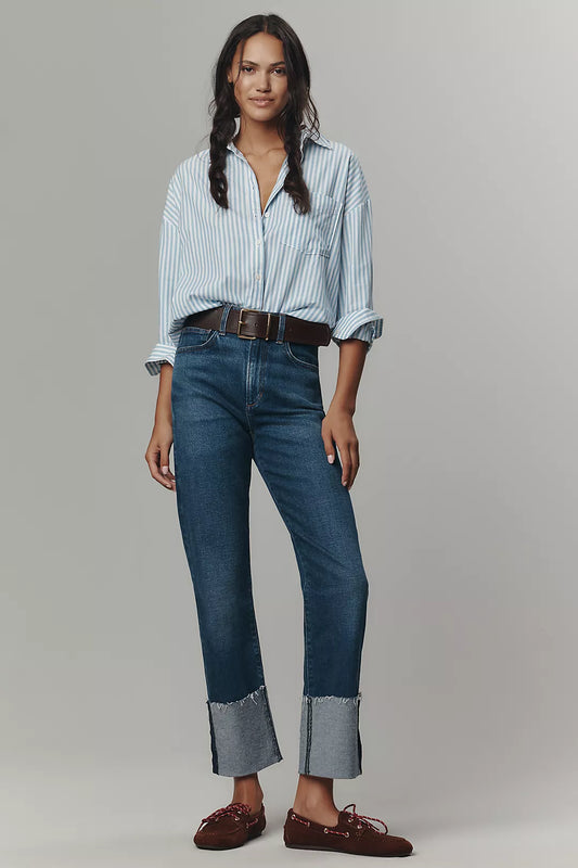 Joe's Jeans The Margot High-Rise Cuffed Slim Jeans