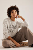 Load image into Gallery viewer, By Anthropologie Crew-Neck Graphic Sweatshirt-Cowboy
