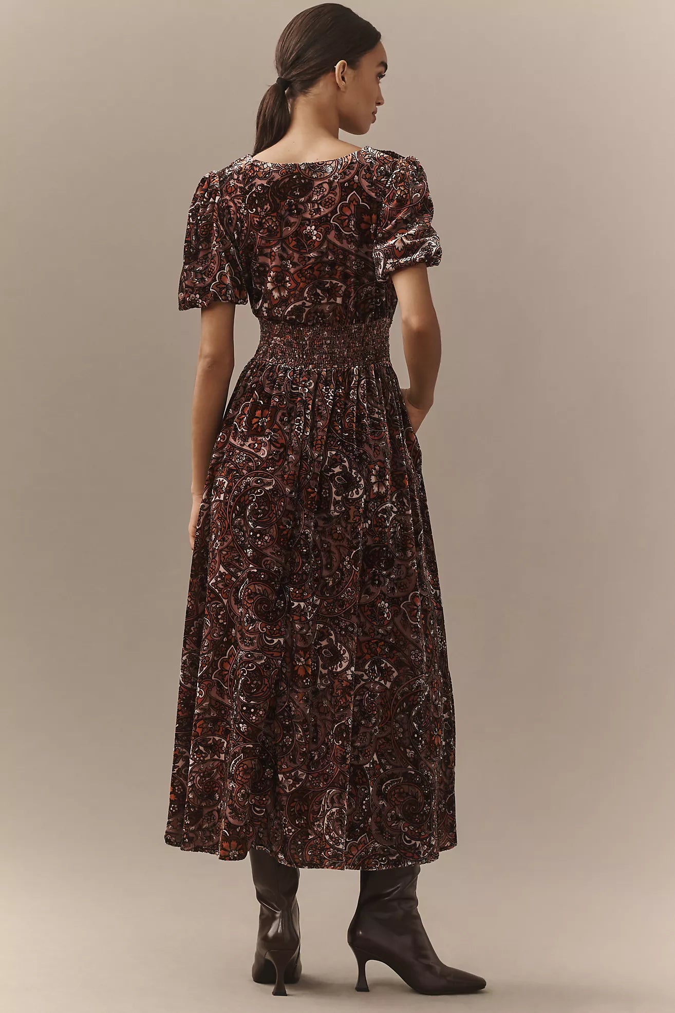 The Katerina Button-Front Dress: Velvet Edition