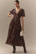 Load image into Gallery viewer, The Katerina Button-Front Dress: Velvet Edition
