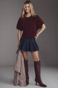 Load image into Gallery viewer, By Anthropologie Crew-Neck Sweater Tee
