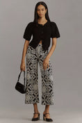 Load image into Gallery viewer, The Ettie High-Rise Crop Wide-Leg Pants by Maeve: Printed Edition
