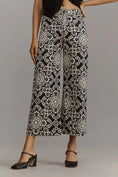 Load image into Gallery viewer, The Ettie High-Rise Crop Wide-Leg Pants by Maeve: Printed Edition

