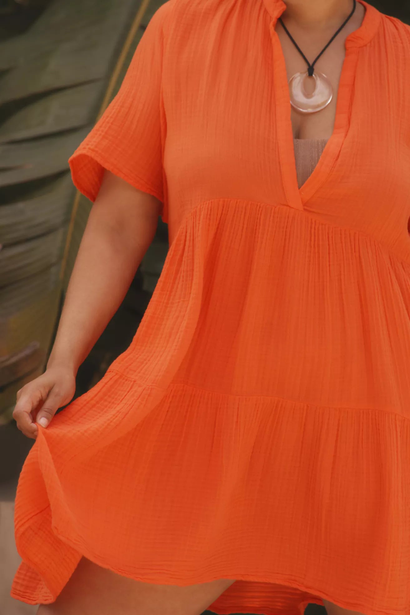 The Kallie Flowy Tunic Dress