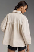 Load image into Gallery viewer, Maeve Collared Swing Jacket

