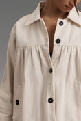 Load image into Gallery viewer, Maeve Collared Swing Jacket
