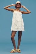 Load image into Gallery viewer, Maeve Strapless Lace Mini Dress
