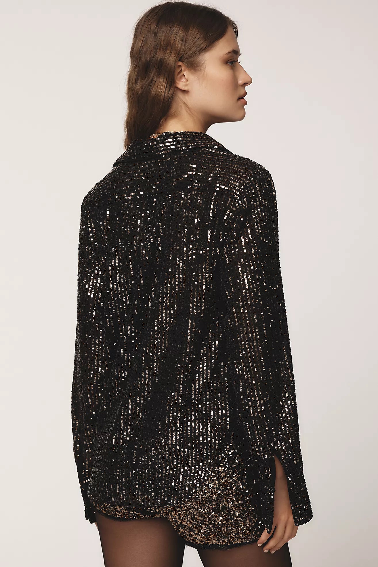The Remie Sequin Buttondown