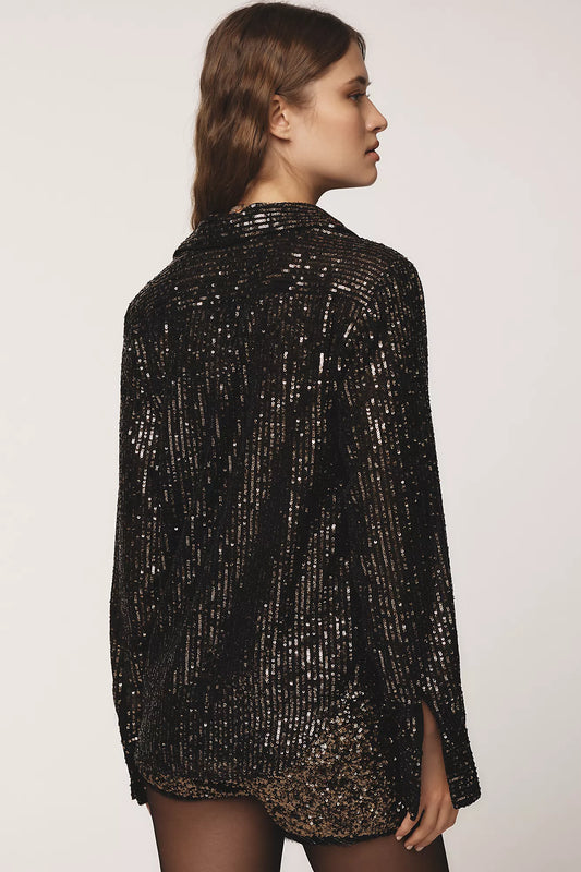 The Remie Sequin Buttondown