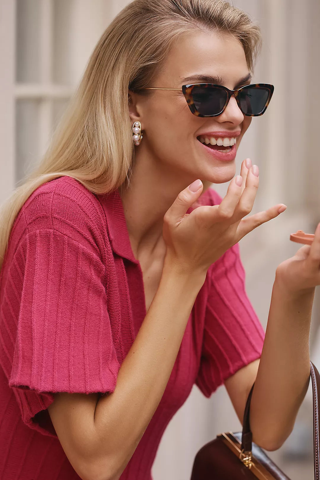 By Anthropologie A-Line Mini Sweater Dress
