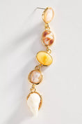 Load image into Gallery viewer, Seashell Stack Drop Earrings

