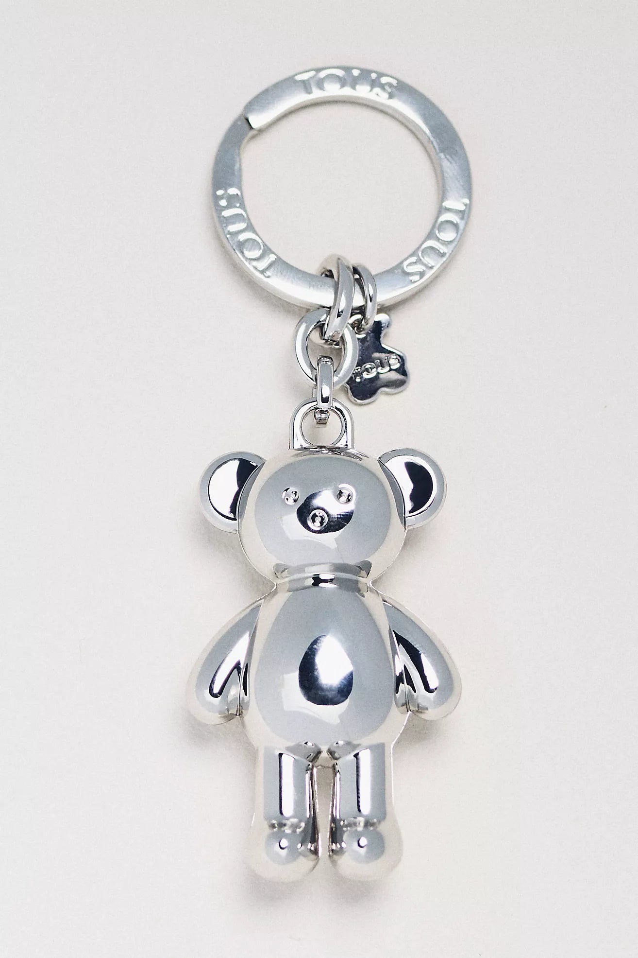 TOUS Metal Teddy Bear Bag Charm